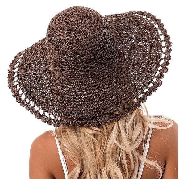 NWT. Fantastic Sun Hat. Ivory color main image 5